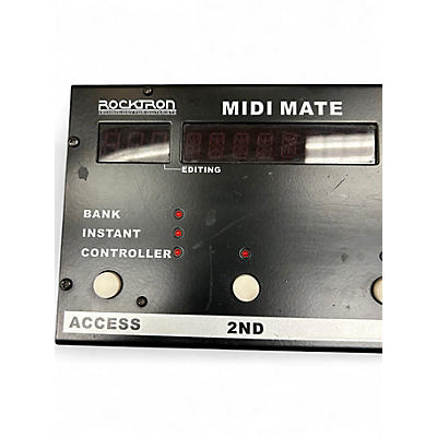 Used Rocktron MIDI MATE Effect Pedal Package