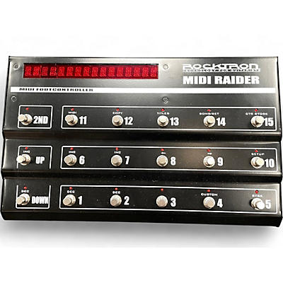 Used Rocktron MIDI RAIDER Pedal