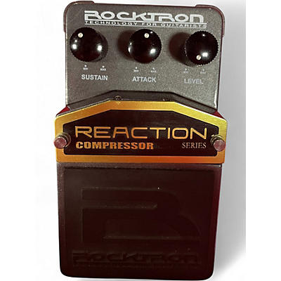 Used Rocktron REACTION COMPRESSOR Effect Pedal