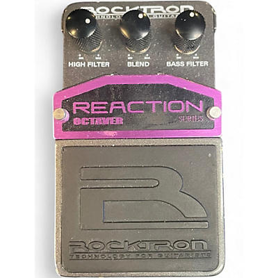 Used Rocktron Reaction Octaver Effect Pedal