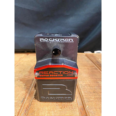 Rocktron Used Rocktron Reaction Super Booster Effect Pedal