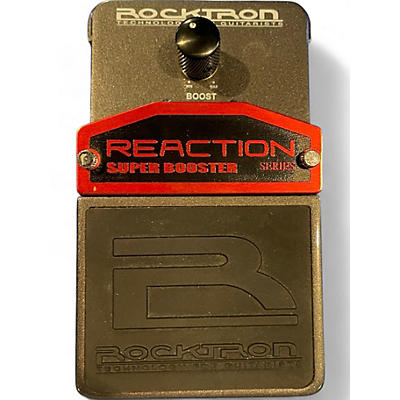 Used Rocktron Reaction Super Booster Effect Pedal