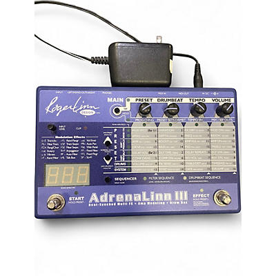 Used Rodger Linn ADRENALINN III Drum Machine