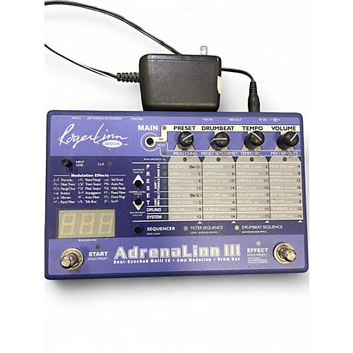 Used Rodger Linn ADRENALINN III Drum Machine