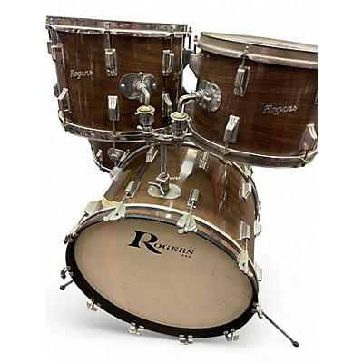 Used Rodgers 4 Piece londoner koa 4 pc koa Drum Kit