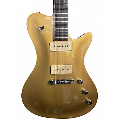 Used Rodriguez Custom Carve Top  Gold Top Solid Body Electric Guitar