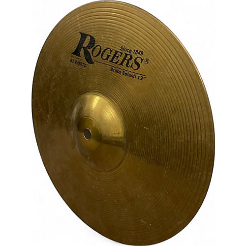 Used Rogers 12in BRASS SPLASH Cymbal 30