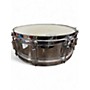 Used Rogers 14X5 POWERTONE CHROME OVER BRASS SNARE CHROME Drum CHROME 210
