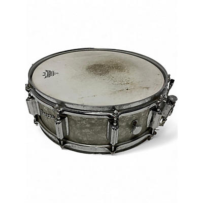 Used Rogers 14X5 dyna-sonic white pearl Drum