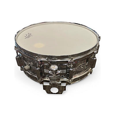 Used Rogers 14X5.5 DYNASONIC Chrome Drum