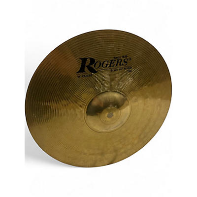 Used Rogers 14in BRASS HI-HAT TOP Cymbal