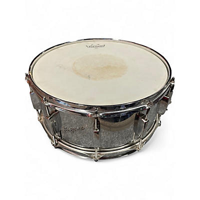 Used Rogers 14in Snare Silver Drum
