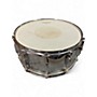 Used Rogers 14in Snare Silver Drum Silver 33