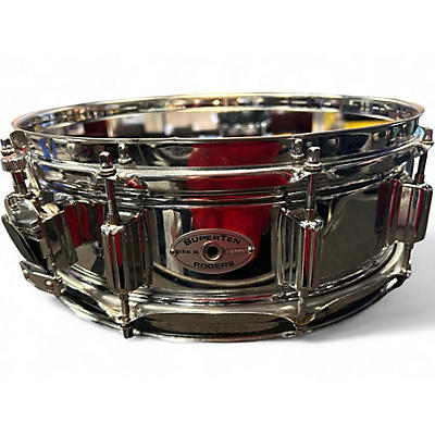 Used Rogers 14in Super Ten Snare Chrome Drum