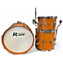 Used Rogers 3 Piece Towers Kit Satin Fruitwood Drum Kit Satin Fruitwood