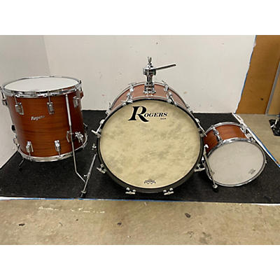 Rogers Used Rogers 3 piece Holiday Mahogany Drum Kit