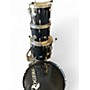 Used Rogers 4 Piece 4 Piece Black Drum Kit Black