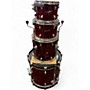 Used Rogers 4 Piece Londoner 4 Pc Shell Pack (No Tom Arms) Red Pearl Drum Kit Red Pearl