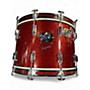 Used Rogers 4 Piece VIntage Red Sparkle Drum Kit Red Sparkle