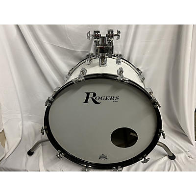 Rogers Used Rogers 7 piece Big R Kit With Concert Toms White Drum Kit