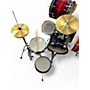 Used Rogue 3 Piece 3 piece  Black Drum Kit Black