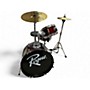 Used Rogue 3 Piece LIL' KICKER 3-PIECE JUNIOR  DARK RED Drum Kit DARK RED