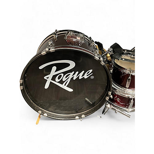 Rogue Used Rogue 3 Piece Lil'Kicker Red Drum Kit Red