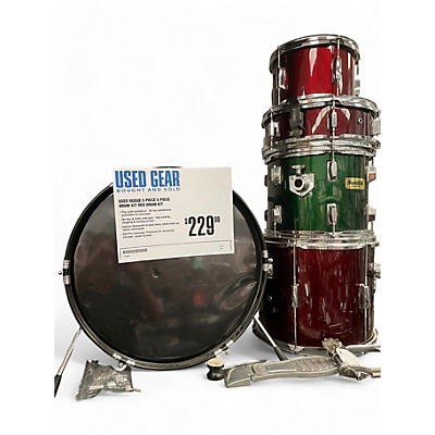 Rogue Used Rogue 5 Piece 5 pIECE dRUM KIT Red Drum Kit