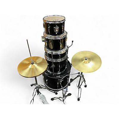 Used Rogue 5 Piece JUNIOR KICKER Black Drum Kit