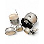 Used Rogue 5 Piece JUNIOR KICKER SILVER Drum Kit SILVER