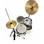 Used Rogue 5 Piece JUNIOR KICKER Silver Drum Kit Silver