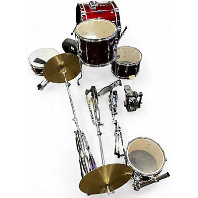 Used Rogue 5 Piece RDG0520  RED Drum Kit