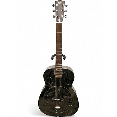 Used Rogue CB60 SILVER Resonator Guitar