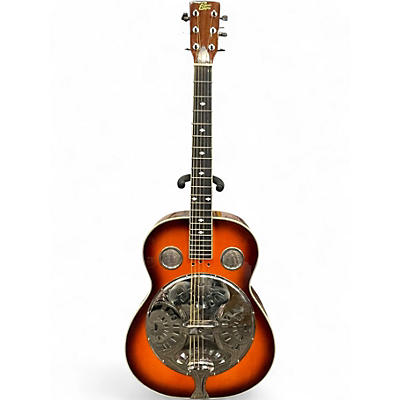 Used Rogue CLASSIC SPIDER RESONATOR 2 Tone Sunburst Acoustic Guitar