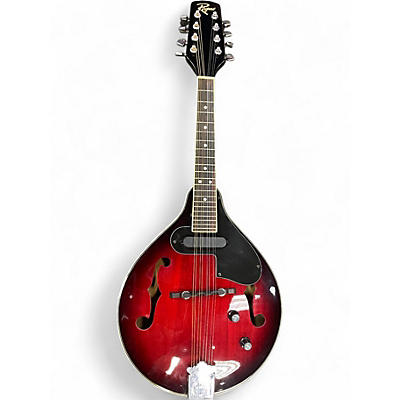 Used Rogue FM80E Red to Black Fade Mandolin