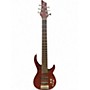 Used Rogue Ix406 Brown Electric Bass Guitar Brown