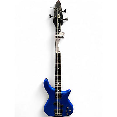 Used Rogue LX200B Series III Blue Electric Bass Guitar