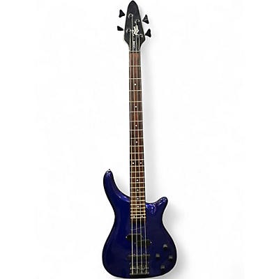 Used Rogue LX200B Series III Blue Electric Bass Guitar