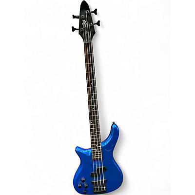 Used Rogue LX200B Series III LEFT HANDED Blue Electric Bass Guitar