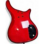 Used Rogue LX200B Series III LH Candy Apple Red Electric Bass Guitar Candy Apple Red