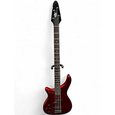 Used Rogue LX200B Series III LH Red Electric Bass Guitar