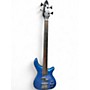 Used Rogue LX200B Series III Metallic Blue Electric Bass Guitar Metallic Blue