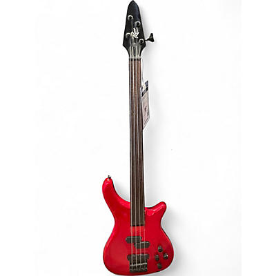Used Rogue LX200BF Red Electric Bass Guitar