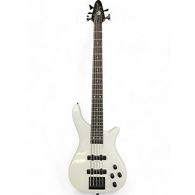 Rogue Used Rogue LX205B Series III White Electric Bass Guitar