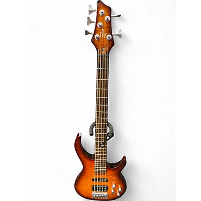 Rogue Used Rogue LX405 Sunburst Electric Bass Guitar