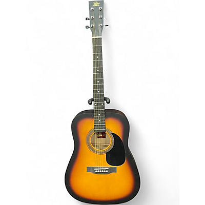 Used Rogue RA-090 Dreadnought 2 Color Sunburst Acoustic Guitar
