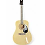 Used Rogue RA-090 Dreadnought Natural Acoustic Guitar Natural