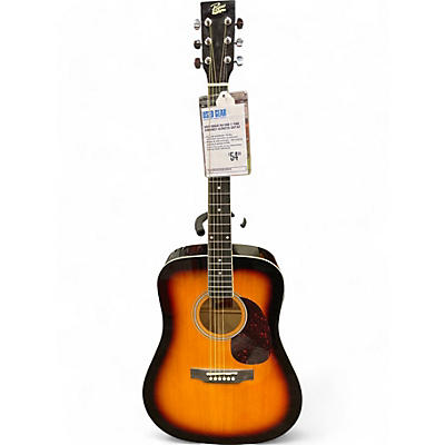 Rogue Used Rogue RA100D 3 Tone Sunburst Acoustic Guitar