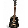 Used Rogue RA101B Black Acoustic Guitar Black