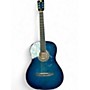 Used Rogue RAG-BL Blue Acoustic Guitar Blue